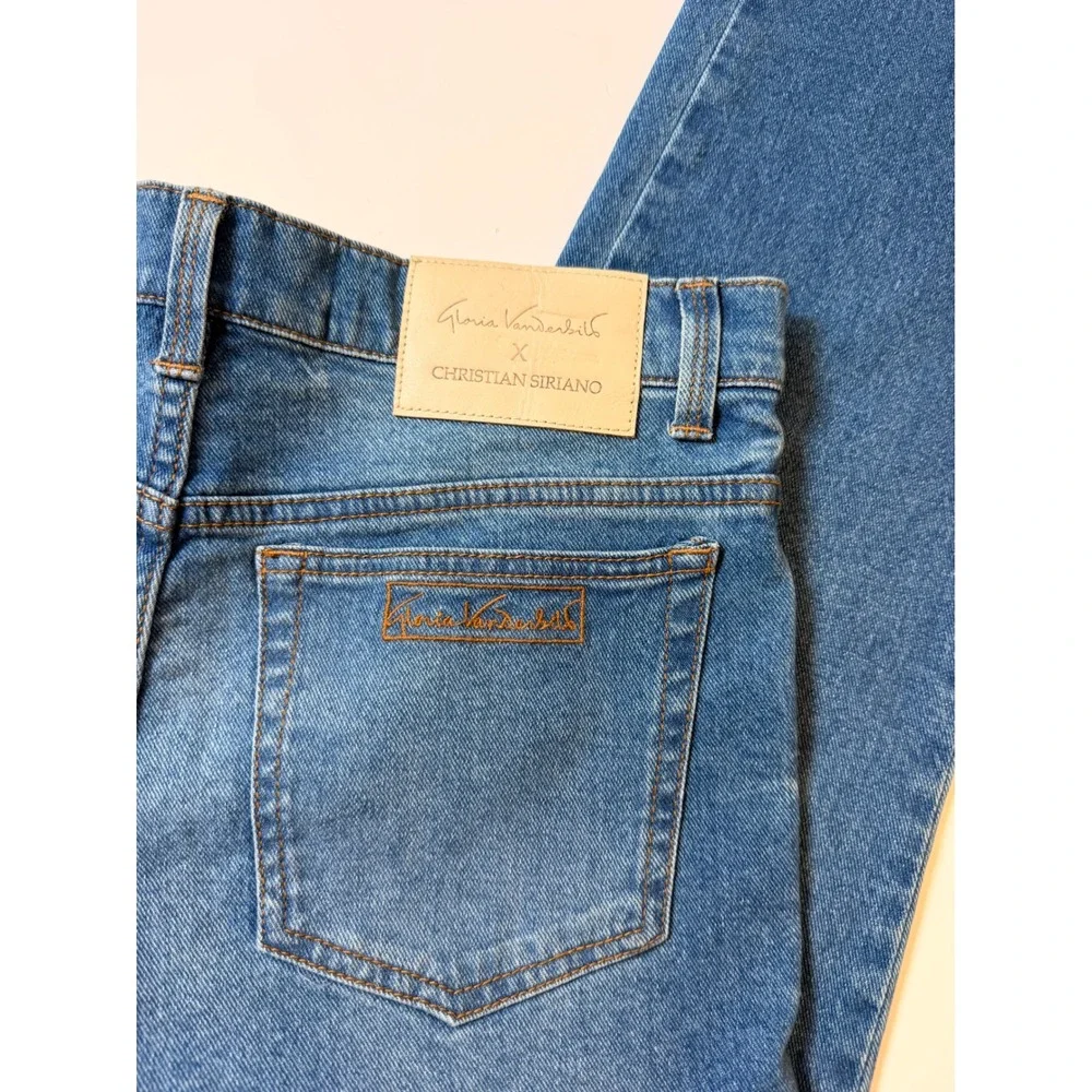 Gloria Vanderbilt x Christian‎ Siriano Jeans Womens 6 Miles Straight